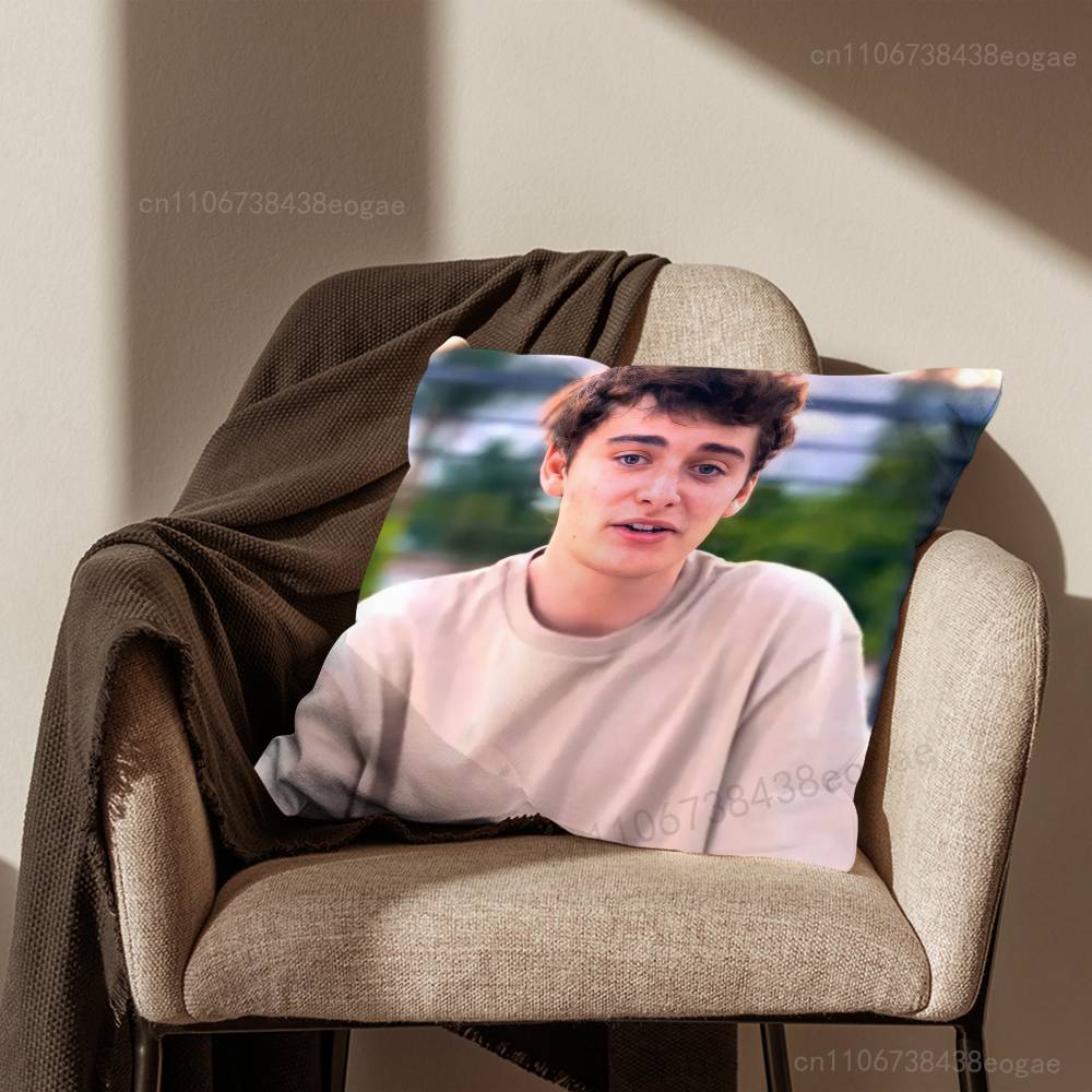 Actor N-Noah S-Schnapp Pillow Case Living Room Sofa Cushion Cover Suitable For Home Bedroom Decoration And Protector