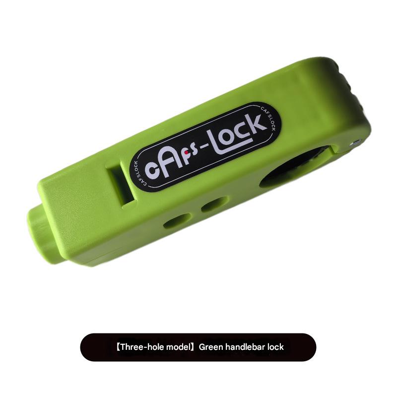 

1 Piece Heavy Duty ABS Handheld Anti-Theft Bicycle and Motorcycle Lock Include Key Safe Ride and Motorcycle Security Lock