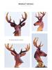 Luxurious Deer Ornament - Decorative Resin Craft for Office, Living Room, or TV Cabinet.