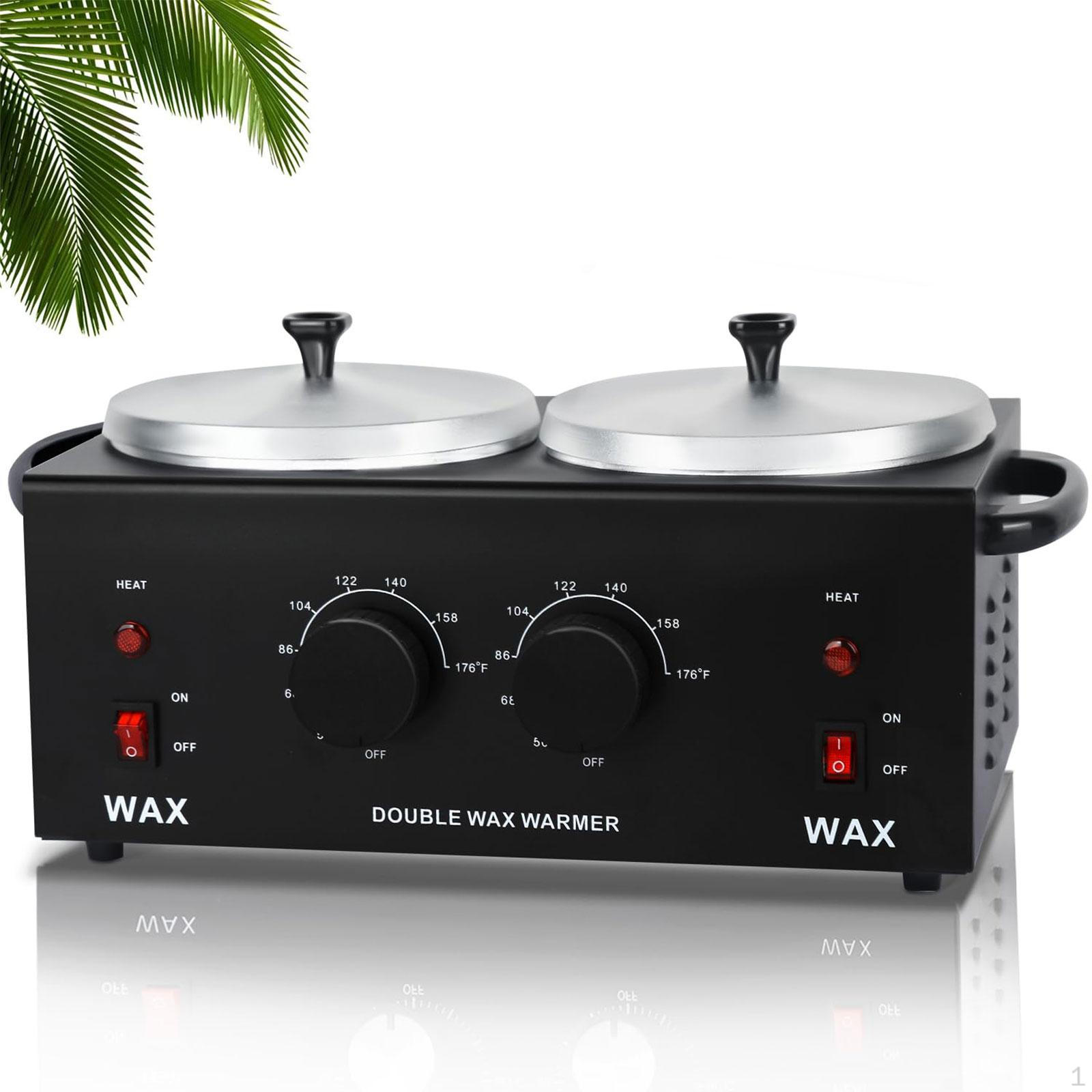 

Нагрівач для воску з двома чашами, професійна нагрівальна машина, пристрій для розігріву, розплавлювач