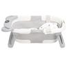 Collapsible Baby Bathtub Intelligent Real Time Temperature Sensing Double Folding Portable Travel