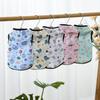 Dinosaur Printed Dog Vest Breathable Dog Clothes for Shih Tzu Thin Puppy Cat Tshirt Pet Cloth