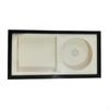 CD Display Frame Case Stylish Wall Art Picture Music Disc Wooden for Standing