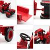 1/18 Scale Alloy Farm Retro Tractor Toy, Clear Structure Safe Alloy Engineering Vehicles Toy for Kid's Toy for Collection