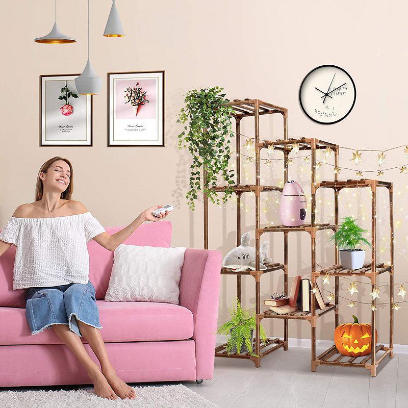 Multi-Layer Floor-Standing Flower Rack for Living Room or Balcony
