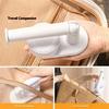 Portable Travel Clothes Hanger With Suction Pads Foldable ABS Rack For Showers Hotels Space Saving Storage Solution For Towels Bags