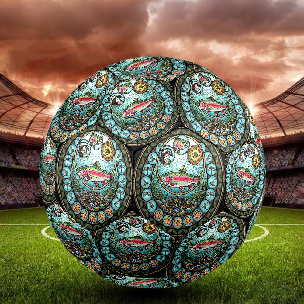 Life Cycle Round Football Size 5 Adult Ball Suitable for Training Matches and Outdoor Team.