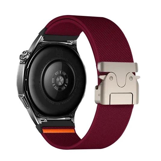 

Нейлоновый ремешок 20 мм для Samsung Galaxy Watch 7 6 5 4 40 мм 44 мм 6Classic 47 мм Эластичный ремешок 22 мм для Huawei Watch GT5 3 4Pro Браслет 22mm