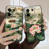 Ship and Red Lotus For Redmi Note 9 9S 10 11 12 12S 13 Pro+ Plus 5G India 14 Pro 4G Global 14S 13C 14 silicone soft phone case