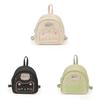 Cute Girls Cartoon Backpack Pu Material Lightweight School Bag For Daily Use