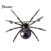 Halloween Costume Accessory Spider Brooch Pin for Women Men, Faux Crystal Gothic Dainty Hat Insect Brooch, Punk Vampire Accessories Cosplay Party