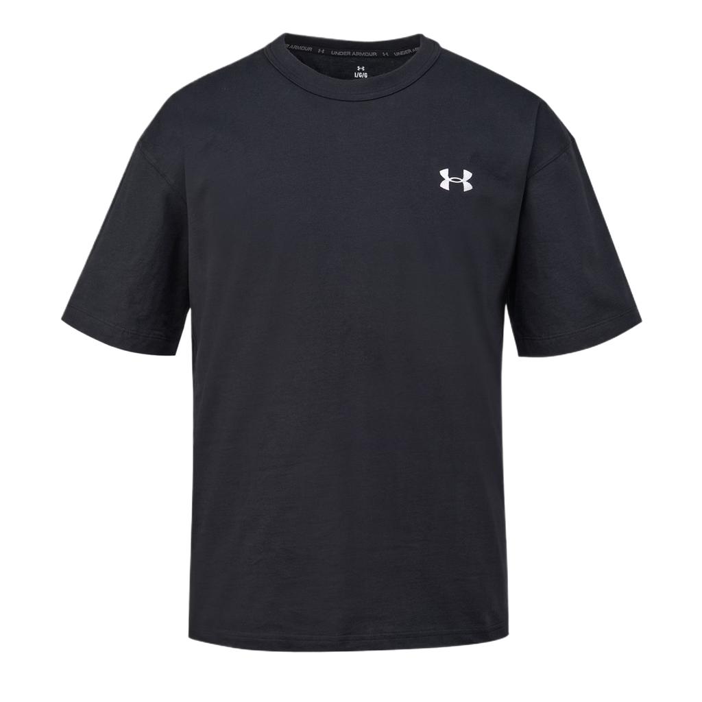 Under Armour Fashionable Minimalist Stylish Short Sleeve T-Shirt Unisex Tops Black 6007564-001