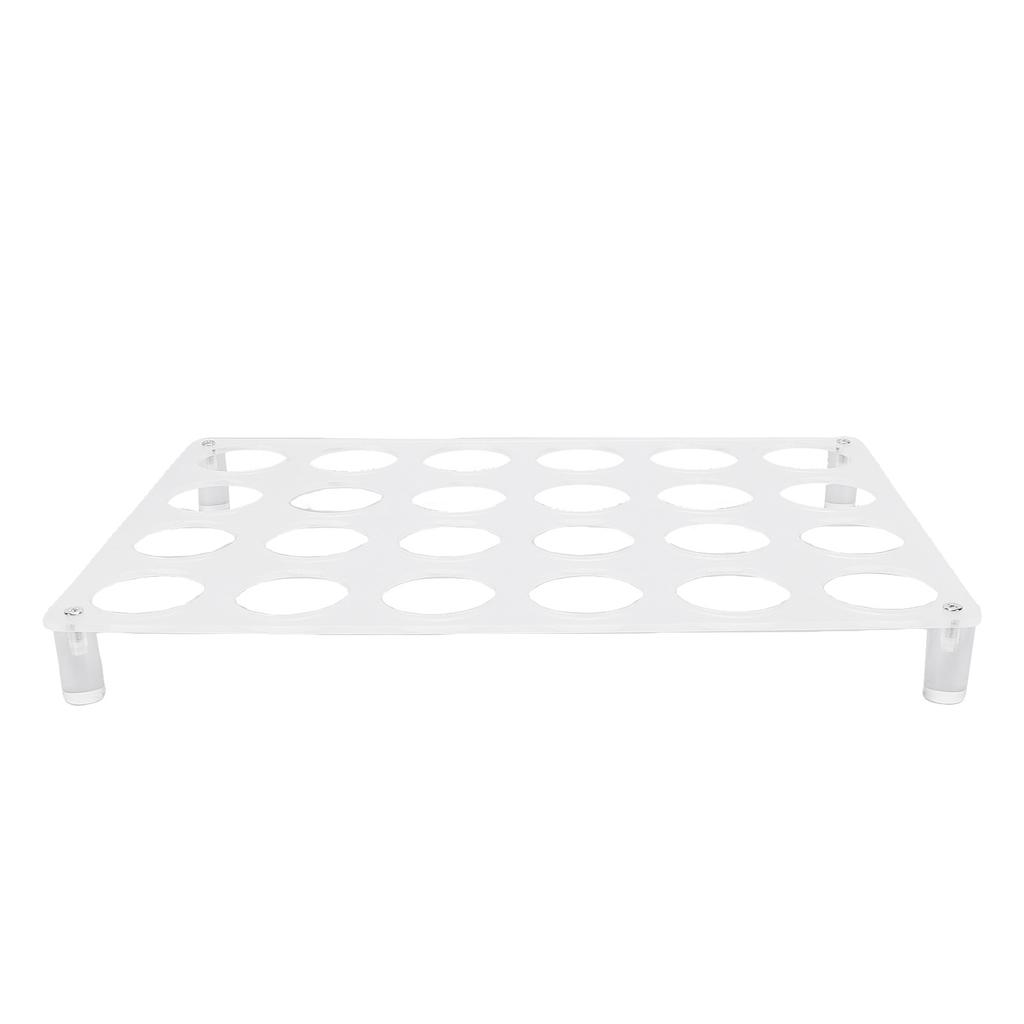 Coffee Pod Holder for 24 Pods Acrylic Clear Coffee Station Capsule Tray for Kitchen Countertop