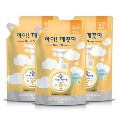 iClean Foam Hand Soap Pure Powder Scent Refill, 450ml, 3 Pieces