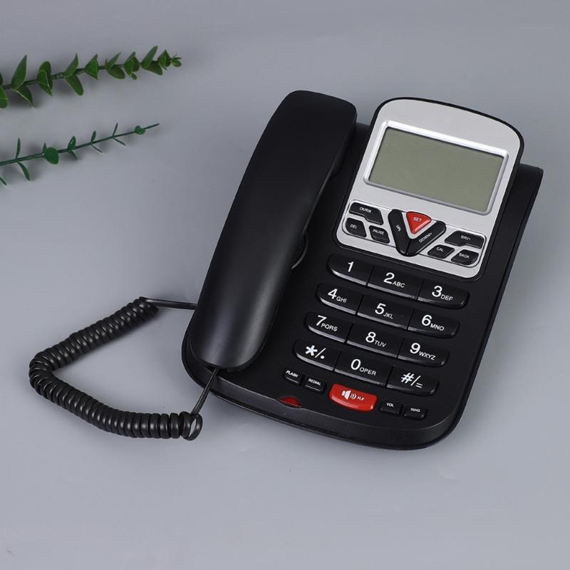 L-51 Fixed Landline Phone Desktop Telephone Caller Identification Energy Saving for Corporate Offices and Hospitality