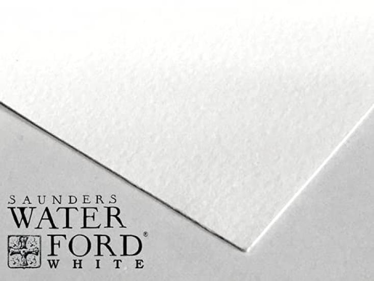 Holbein Waterford Watercolor Paper White Medium Grain 300g Roll 1524mmx10m 261641