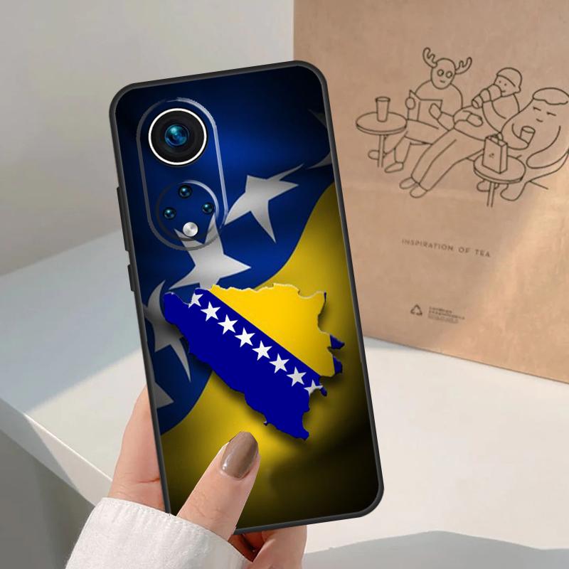 Bosnia Flag For Honor Magic 8 5 6 7 Pro Case For Honor 400 200 Lite 50 70 90 X8c X8b X9a X9b X9c X9d Win