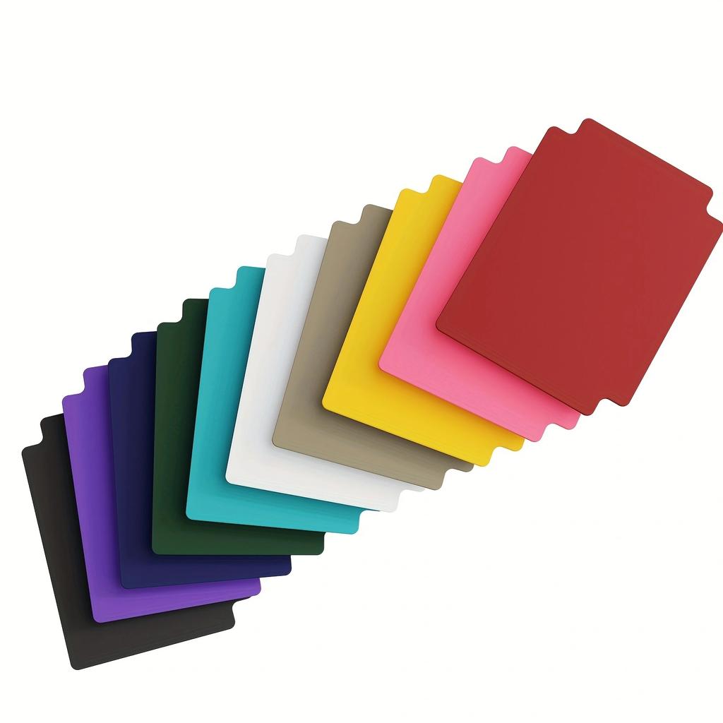 Trading Card Dividers for Storage Box, Muliticolor Dividers, 10 Colors Separator with Tabs, Fits for TCG 3.76 x 2.75 Inch