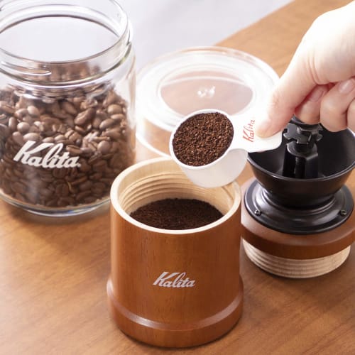 Kalita Coffee Measure, Enamel, White, Small, TSUBAME & Kalita #44248