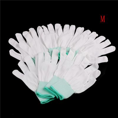 5 Paar Antistatische ESD Elektronik-Arbeitshandschuhe Antistatische Handschuhe PU-beschichtete Handfläche beschichtete Finger PC Rutschfest zum Fingerschutz