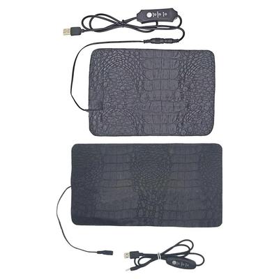 Haustier-Heizmatte 3 Stufen Einstellbare Temperatur Wärmer Wasserdicht Tragbar Aufwärmmatte für Schlangen Reptilien Schildkröten Haustiere