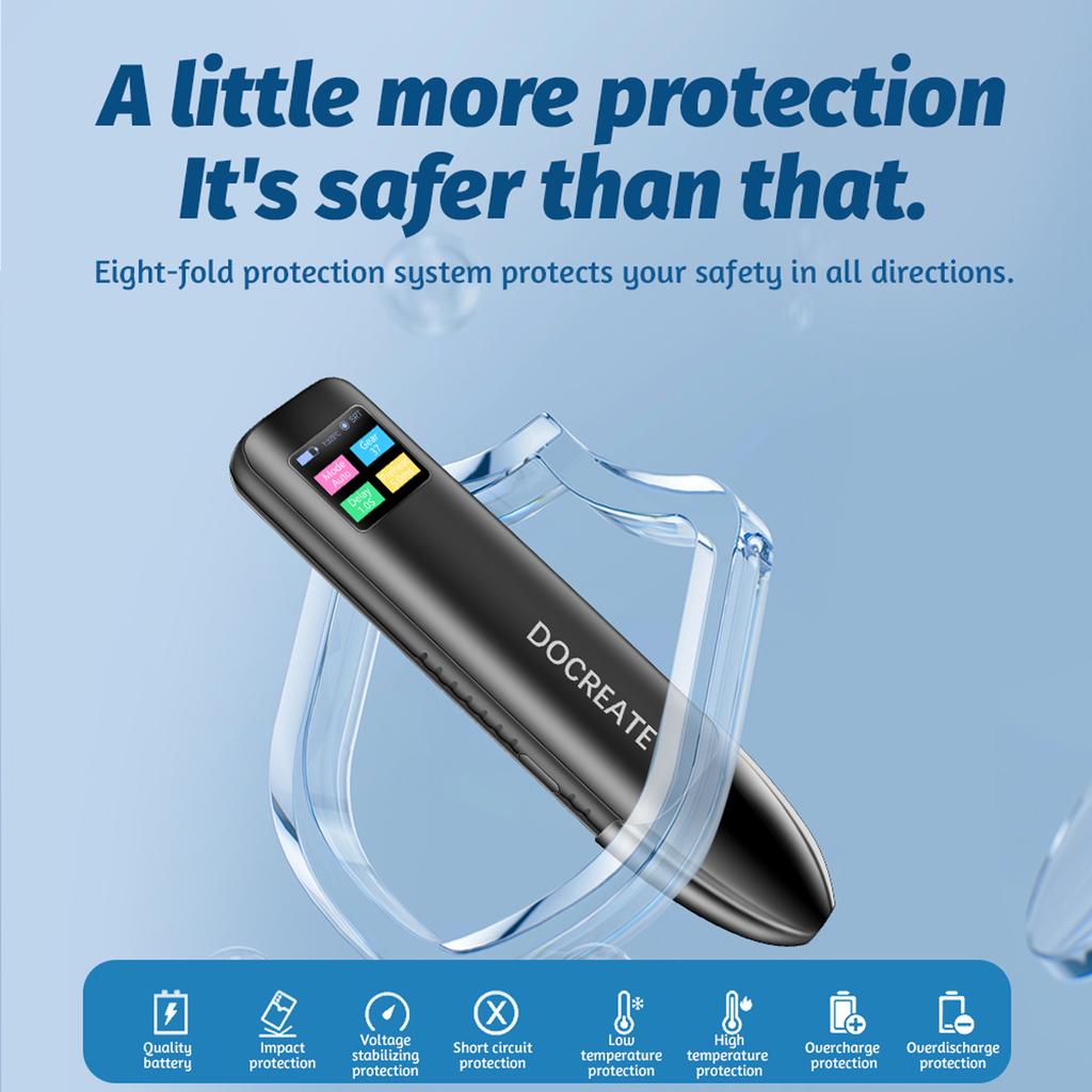 Docreate Bateria Soldador a Ponto Soldador a Ponto Portátil 99 Engrenagem Ajustável Inteligente Automático e