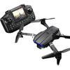 E99 K3pro Foldable Drone with HD Dual Camera and Remote Control Screen