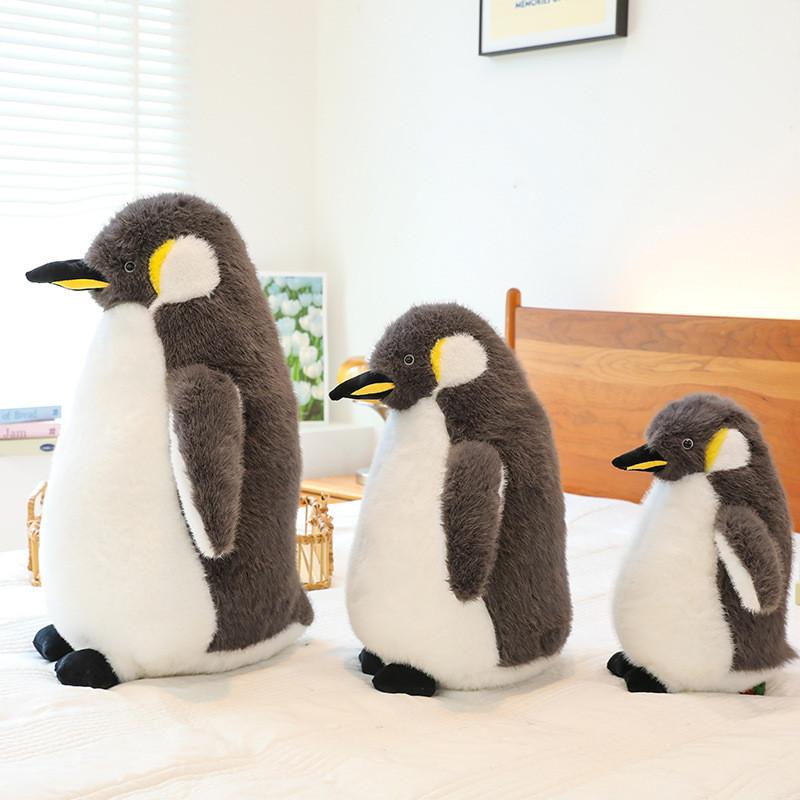 Adorable Realistic Penguin Plush Toy For Kids Soft Stuffed Animal Ideal Birthday Gift