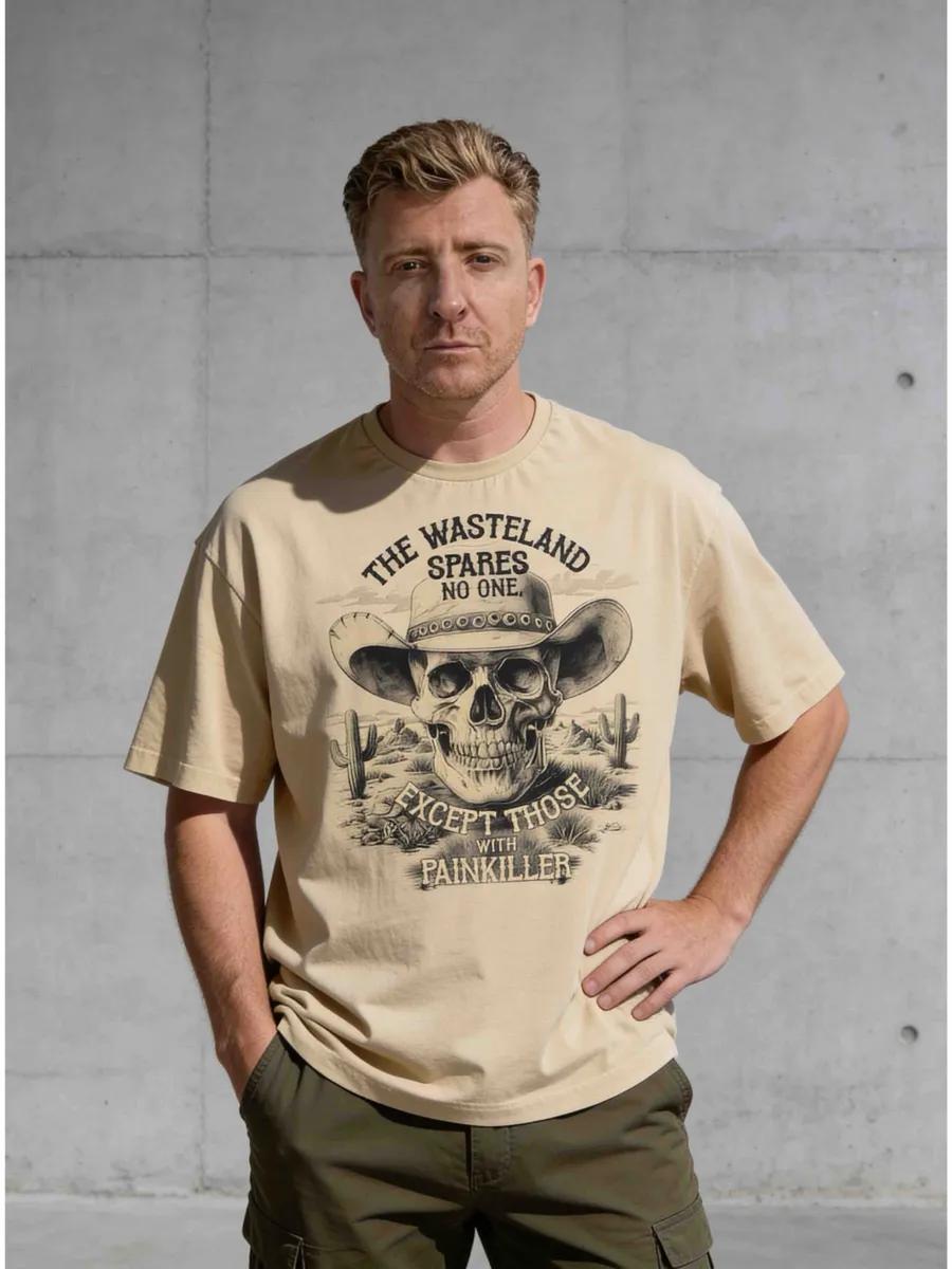 Oversized SINGLE print T-shirt 3XL