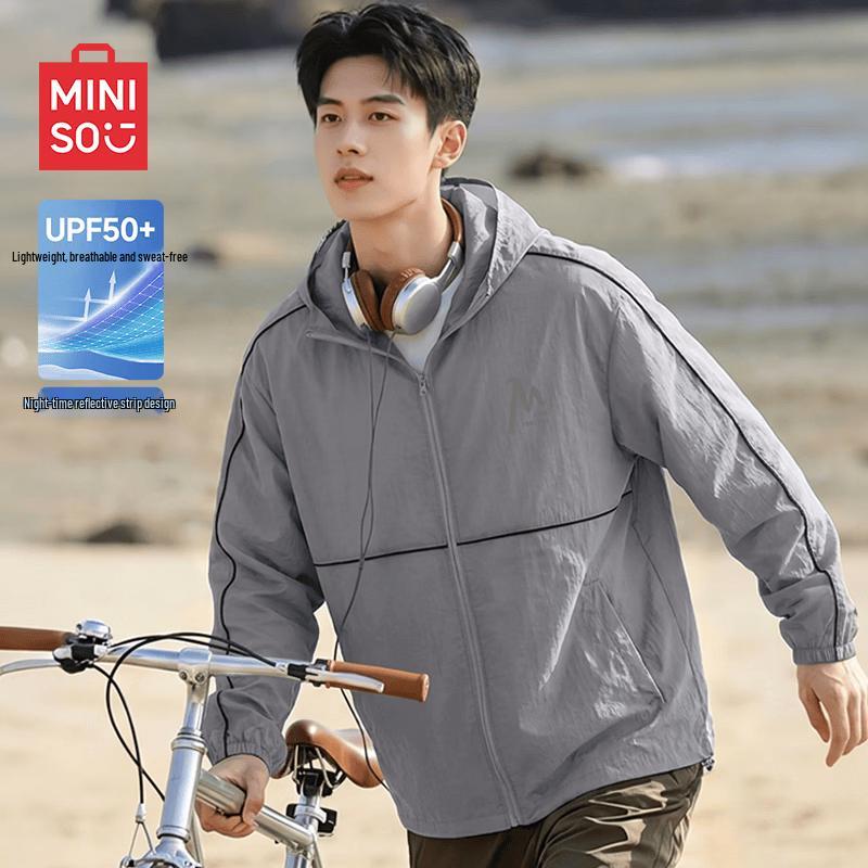 MINISO Men's Hooded Sun Protection Jacket