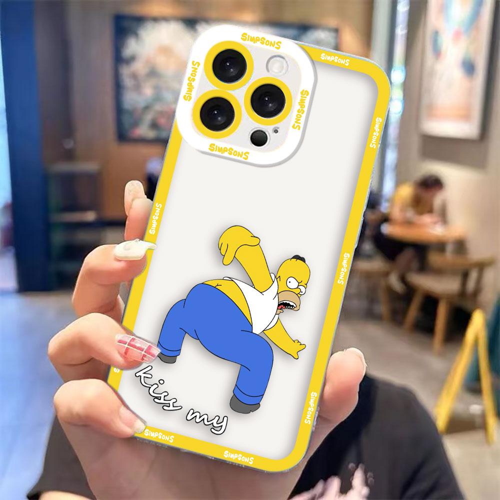 

Lucky The S-Simpsons Cover Clear Phone Case For Redmi Note 15 14 13 12 11 11T 11S 10 9 10S 9S 8 Pro Max Plus Transparent Case Redmi NOTE134G