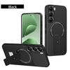 For Infinix Hot 60 Pro+ Case Infinix Hot 60 Phone Case Infinix Hot 60i Hot 60 Cover Magnetic Mounting Bracket Protect Back Cover