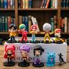10 Stück PVC Zeichentrickfigur Statue inspiriert von Animationsfilmen Sammlerstück Spielzeug Dekoration Ornament Fans Enthusiasten Geschenk