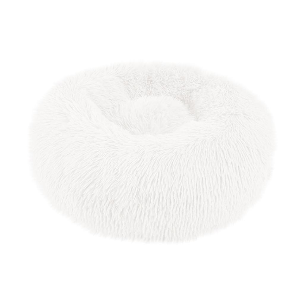 Round Deep Pet Bed Plush Soft Comfortable Nest for Dogs and Cats Washable Removable Cover Suitable for Small Medium Large Pets
