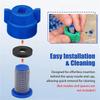 Premium-32Pcs 8079-PP-50 Sprayer Nozzles Strainer For Teejet Sprayer Nozzles,Stainless Steel 50 Mesh Screen