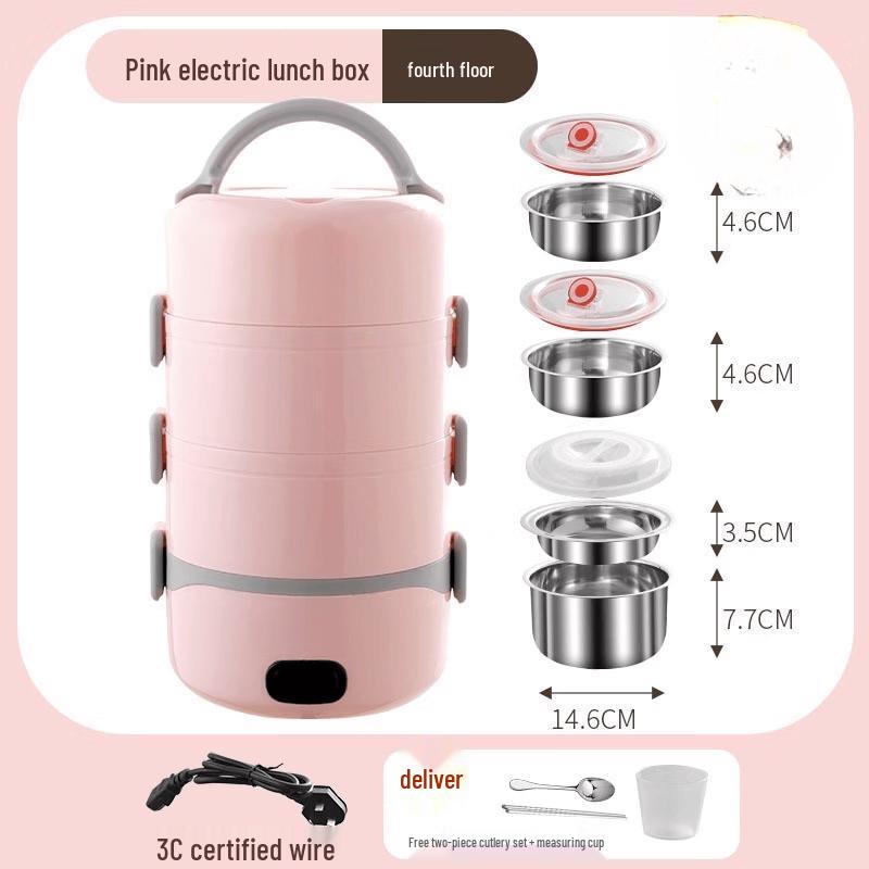 ZISIZ Portable Electric Heated Lunch Box