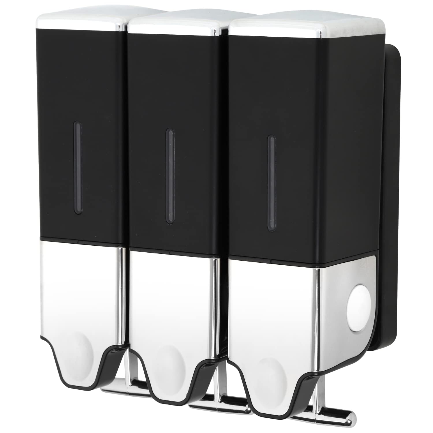 

отправлено в PREMM Дозатор для шампуня Магнитная бутылка для шампуня Настенный тройной 550 мл x [100 000 всего] (Черный, 3) чёрный