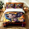 Teamfight Tactics (5) 3pc Set Suitable for Master Bedrooms Soft and Comfortable an Ideal Gift for Family and Friends Includes One Duvet Cover and Two 