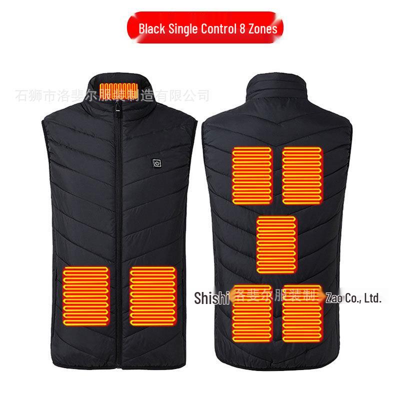 Men's USB Electric Heated Vest for Autumn and Winter
