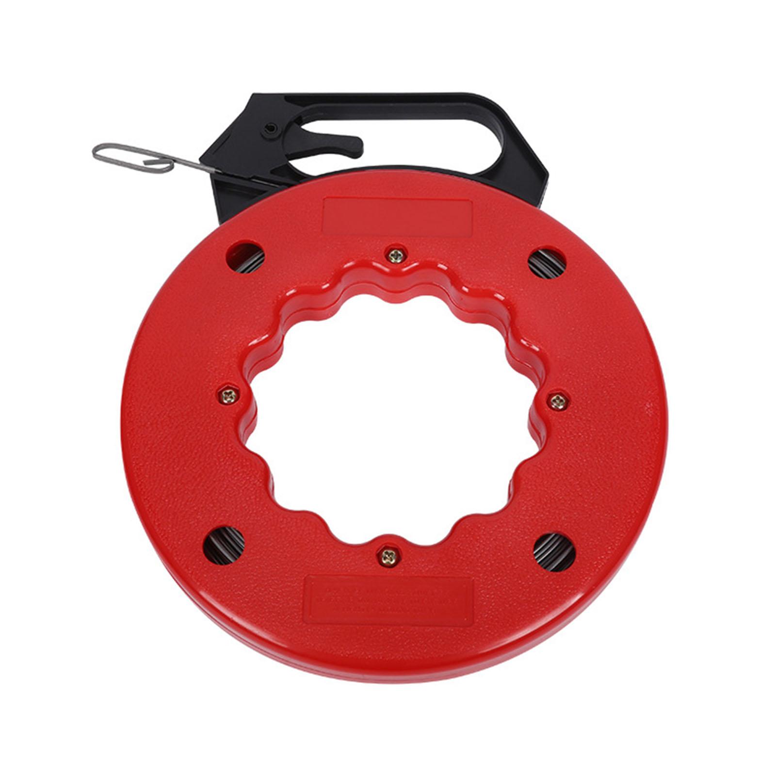 

Рибальський дріт протяжка кабелю інструмент сталевий дріт протяжка з наконечником подвійна петля для стін та електротехнічної труби