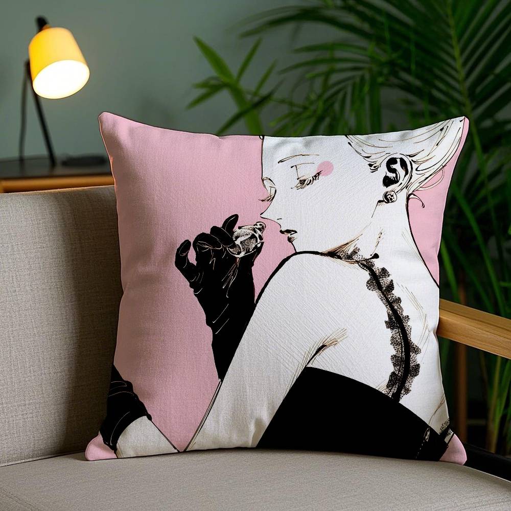 V-veil Pillow Case Anti-dustmite Invisible Zipper Sofa Bed