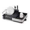 Joseph Dish Rack Extend Steel Stand Basket Gray 85153