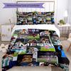 Messi Bettwäsche Set Atmungsaktiver Bettbezug mit Kissenbezügen Dekorative Bettwäsche für Schlafzimmer Heimdekoration Geburtstagsgeschenk