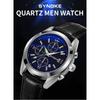 Neue Topmarke Mode Business Herren Casual Einfacher Gürtel Legierung Herrenuhr Leuchtend Wasserdicht Kalender Quarz Armbanduhr