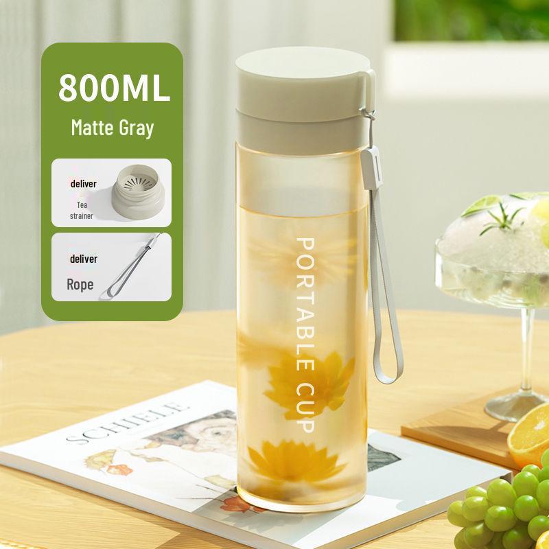 Large Capacity, Durable Sports Water Bottle for Students - Korean Style