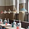 Nordic Chandelier Single LED Pendant Lamp for Clothing Stores Coffee Shops Restaurants Bedrooms Macaroon Bar Decor