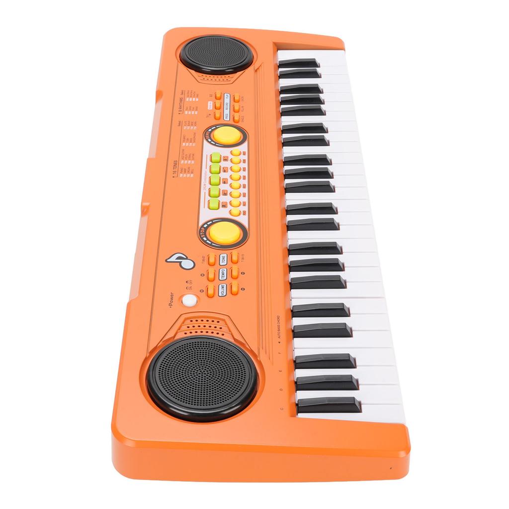 Portable Electronic Keyboard Piano 49 Keys Wide Keyboard Piano Musical Instrument for Children