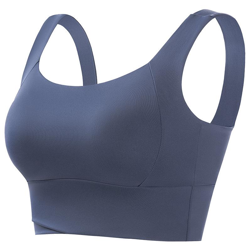 Sport Bras for Women GYM Running Yoga Beauty Back Vest Tank Tops Lager Size Wire Free Push up Padded Shock Absorption Bralette