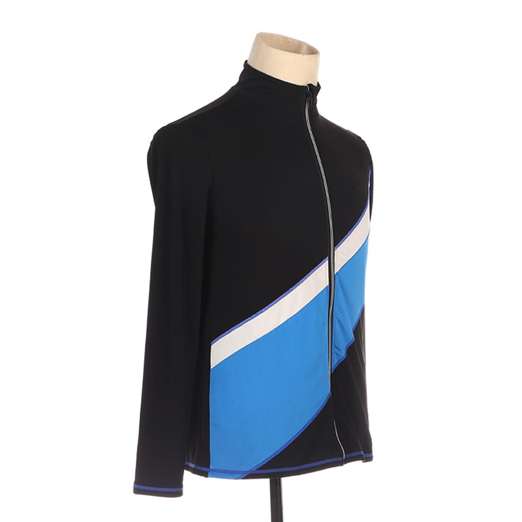 Figure Skating Fleece Jacket Gym Dance Coat Outfit Training Competition - XXS