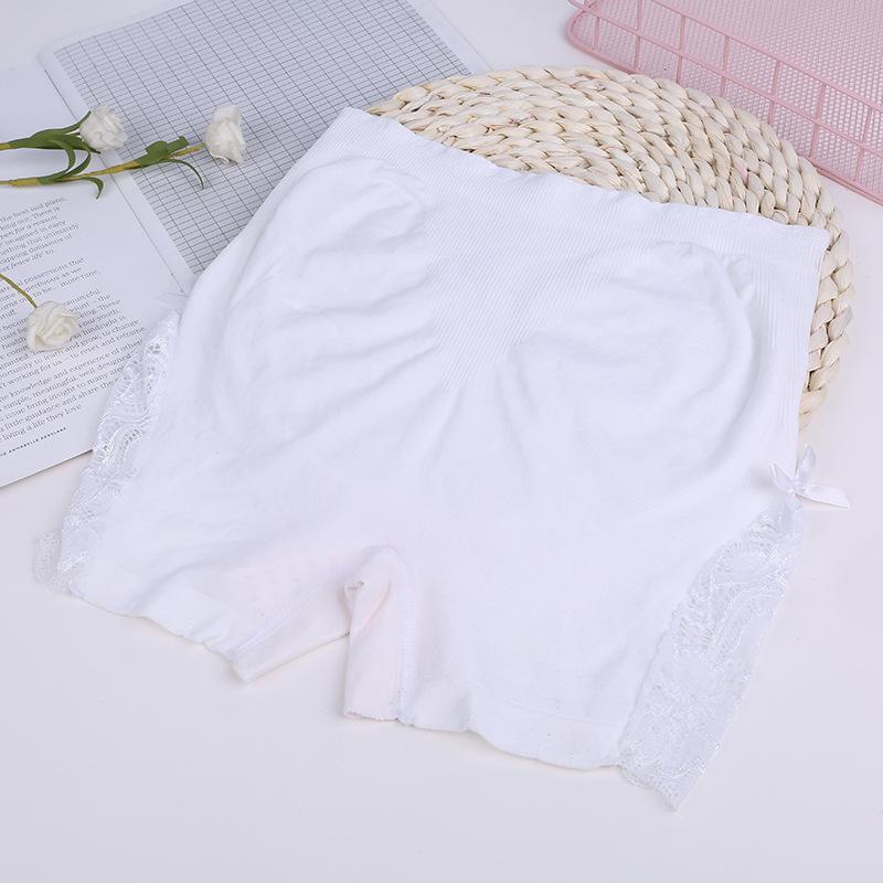 Lace Bow Safety Pants Summer Anti-slip Shorts Insurance Boxers Three Points Can Wear Leggings Women